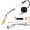 Silver, variant on AOVOX Propane Torch Weed Burner Kit with  Hose - Adjustable Flame Control, Empty Torch Only (Fuel Tank Not Included), for Garden Weeding, Roofing & Snow Melting.