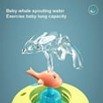 thumbnail image 2 of Drinking Cup with Whale Squirt - 2023 New Cute Whale Spray Water Cup, BPA Free Leak Proof Straw Cup Sippy Cups Kids Non Spill Water Bottle Weighted Straw Cups (350ml/Yellow), 2 of 9