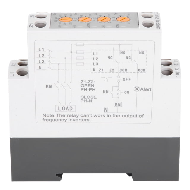 Monitor de protección de sobre o bajo voltaje, relé de voltaje trifásico, dispositivo de protección de voltaje, características mejoradas NikouMX herramienta