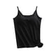 thumbnail image 2 of Pijama de manga corta para mujer, transpirable, con cuello en V, con tirantes, sin mangas y blusa de poliéster., 2 of 3