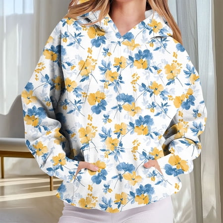 Pohista Women Sweatshirt Womens Shirts Trendy Fall Womens Long Sleeve Tops Casual Loose Fit Womens Fall Shirts Reorder Items