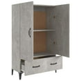 thumbnail image 5 of vidaXL Highboard Concrete Grey 70x31x115 cm Engineered Wood, 5 of 5