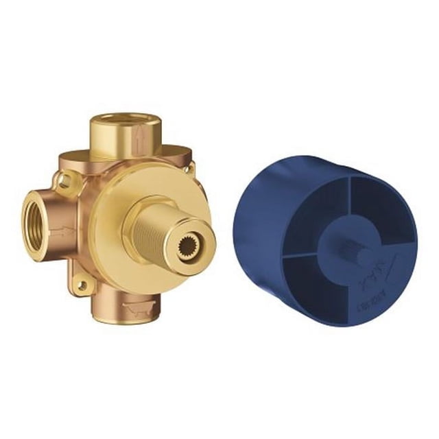 Grohe 29901000 2-Way Concetto Shower Rough-In Valve, Brushed Nickel