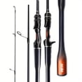thumbnail image 3 of FishingFans 2,1 m/7 pies 2,4 m/8 pies Spinning/Casting potencia media M caña de pescar señuelo WT 5-20g, línea WT 6-12LB caña de pescar para carpas lubinas, 3 of 5