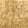 thumbnail image 1 of Ahgly Company Indoor Square Abstract Brown Contemporary Area Rugs, 6' Square, 1 of 4