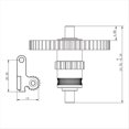 thumbnail image 4 of Kit de Actualización de Piezas del Extrusor con Engranaje Endurecido Nanorevestido CNC para Extrusora Adventurer 5M/5M Pro (2 Piezas), 4 of 6