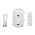 thumbnail image 2 of Curtain 1pc Tuya WiFi Electric Curtain Motor Voice Control Curtain Robot Opener with  Support APP Control Timer Setup Compatible with Alexa Home for T-Rail/U-Rail, 2 of 7