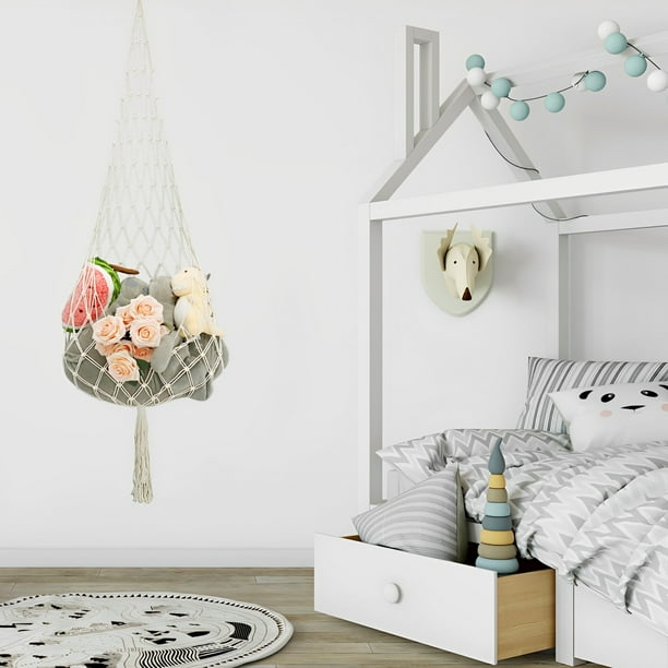 Stuffed Animal Net Hanging Plush Toy Storage Hammock Space Saving