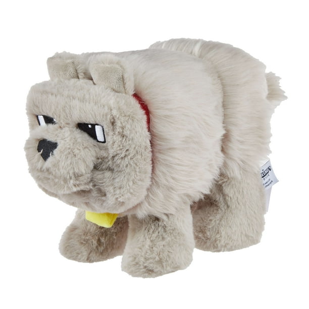 Minecraft Dennis the Wolf Interactive Plush Toy with Sounds