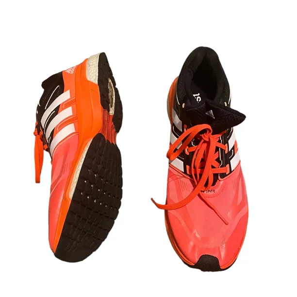 Ad-id-as Response Boost Techfit Mens Shoes Sneakers Size 12 Orange Lace Up