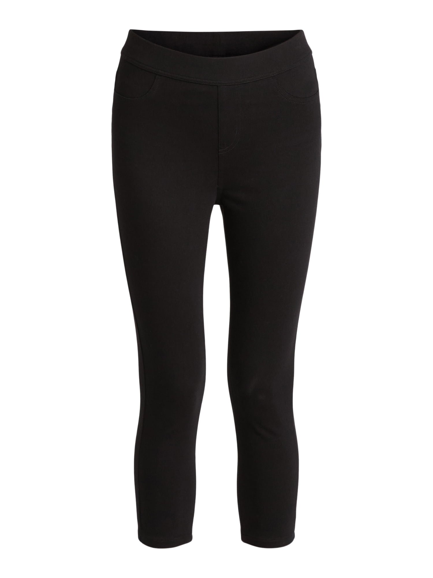 Time and Tru Women's Capri Jeggings, Sizes XS-XXXL