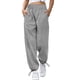 thumbnail image 4 of Pantalones anchos con cordón para mujer, deportivos y de ocio, de comercio exterior de Europa y Estados Unidos, para otoño y tobillo, 4 of 6