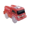 thumbnail image 5 of Vagón de ferrocarril eléctrico, accesorios de juguete para vagones de ferrocarril con luz intermitente, ventana, hoja magnética, coche, luz LED, coche, 5 of 5