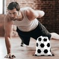 thumbnail image 3 of 12 Pieces Soccer Style Candy Drawstring Bag Softball Soccer Basketball Volleyball Drawstring Bags, 3 of 7