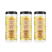 (3 pack) (Buy 2, Get 1 FREE ) Love home and planet multi-purpose cleaning wipes citrus yuzu & vanilla 37 count