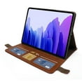thumbnail image 2 of Allytechgroup Portfolio Carrying Bag Case for Samsung Galaxy Tab S10 FE+ 13.1" 2025, Document Notes Pocket Stand Shoulder Strap Protective Case Cover for Galaxy Tab S10 FE+ Plus SM-X620, Brown, 2 of 5