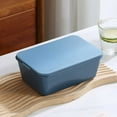 thumbnail image 5 of Bento Lunch Box | Stackable Meal Prep Container for Adults | Microwave Freezer Dishwasher Safe | Reusable and Lightweight | Odorless PP Material | 21.5x14x8cm | Multiple Colors | 1-Pack, 5 of 7