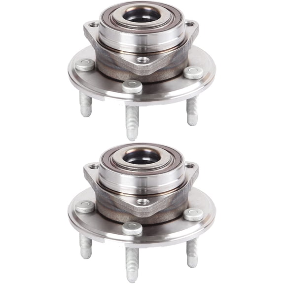 Wheel Hub Assembly SCITOO Bearing and Wheel Hub Set Fits 2010-2014 For Cadillac CTS Front/Rear Hub Bearing With 5 Lugs 513282