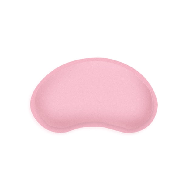 Reposamuñecas Irfora Ratón ergonómico Reposamuñecas Espuma viscoelástica suave Alfombrilla de muñeca antideslizante portátil Soporte de muñeca Rosa Irfora Reposamuñecas