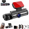 thumbnail image 1 of Estbridge Enesy Front and Rear Dash Camera Enesy & Rear Dash Cam 2025 New Enesy Dash Cam  24 Hour Night Vision & HDR  Loop Recording & Motion Detection Suitable for All Car (Front+Inside+, 1 of 7
