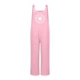 thumbnail image 4 of Conairie Overalls For Womens Flower Print Loose Beach Vacation Trendy Jumpsuits Summer Baggy Pants With Pockets Light Pink XL, 4 of 4