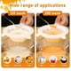 thumbnail image 2 of coladores de jugo de plástico de nailon para alimentos, colador de malla para yogur con mango para hacer jugos en la cocina, malla 120/200, 2 of 8