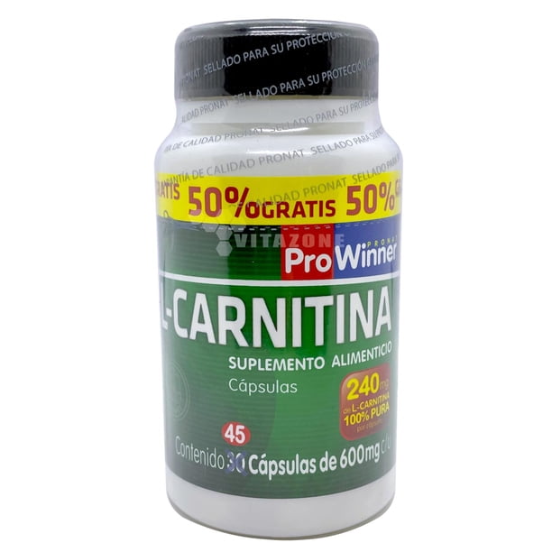 l carnitina prowinner L carnitina 60 cap pronat prowinner main image 1