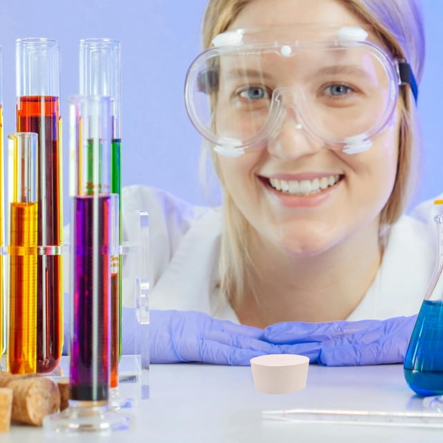 unbranded 2Ud Tapones De Caucho Para Sellar De Laboratorio Uso Fácil Y Seguro