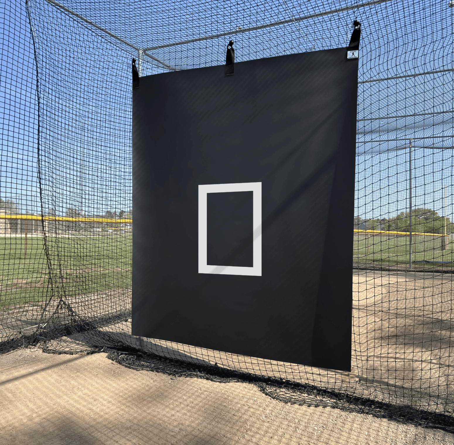 5 X 6 • Strike Zone Box •  Baseball Backstop - Professional Hitting Facility Backstops - Heavy-Duty 22 oz Vinyl (GBCC)
