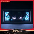 thumbnail image 2 of Periféricos de anime de NARUTO, figura de Itachi con luz LED, caja de sombras cortada con papel, figuras de Sasuke, caja de luz, estatua de Obito, adornos de escritorio, juguetes, 2 of 5