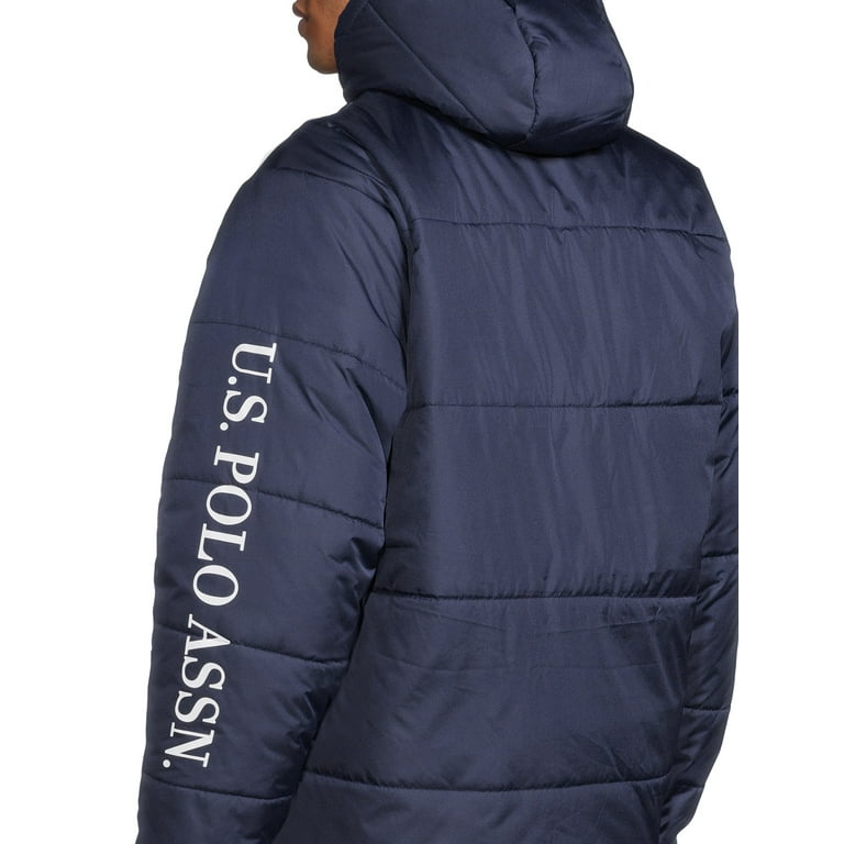 U.S. Polo Assn. Men's Colorblocked Puffer Jacket - Walmart.com U.S. Polo Assn. Men's Colorblocked Puffer Jacket - Walmart.com