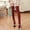 Wine, variant on AOOCHASLIY Christmas/Daily Socks Women Lady Warm Cotton Thigh High Long Stockings Knit Over Knee Lace Socks