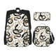 thumbnail image 1 of Disketp Snake Mochila Estampada de Gran Capacidad con Lonchera y Estuche, Set de 3 Piezas para Estudiantes, 1 of 7