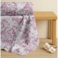 thumbnail image 4 of Soimoi White Cotton Cambric Fabric Poppy Anemone Floral Fabric Prints By Yard 42 Inch Wide, 4 of 7