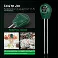 thumbnail image 2 of Clearance 2 Pack Soil Tester, 3-in-1 Plant Moisture Meter Light and PH Tester Garden Lawn Farm, Indoor and Outdoor Use, Soil Test Kit Acidity Water, 2 of 7