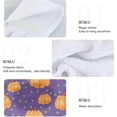 thumbnail image 5 of SKYSONIC 2 Pcs Hanging Hand Towels, Soft Absorbent Orange Pumpkin Thanksgiving Towel for Kitchen Bathroom, 12"x17", 5 of 7