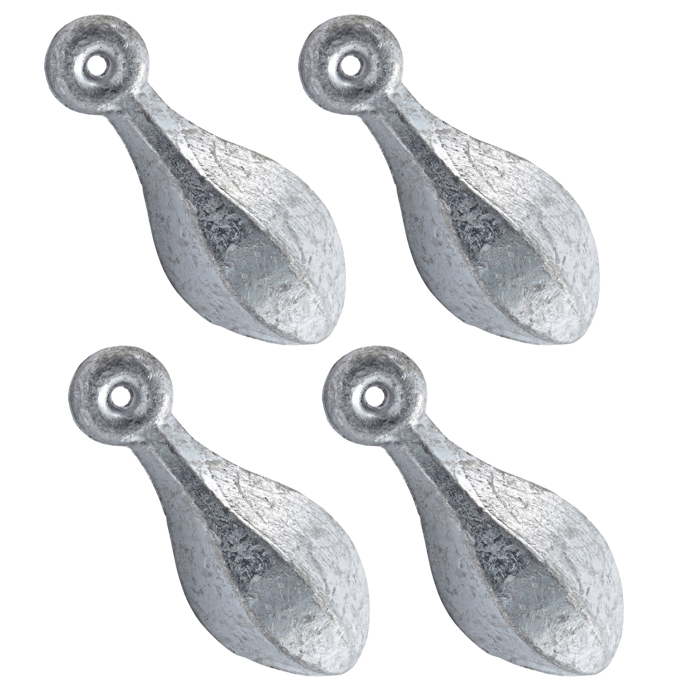 Danielson Bowling Pin Bank Sinkers Fishing Weights, 2 oz.