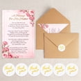 thumbnail image 3 of Mother's Day Card for Mom Mother's Day Card from Daughter Pink Floral Paper Cardstock Greeting Card with Envelope Seal for Mother's Day Party Appreciation Gift Single Pack, 3 of 6