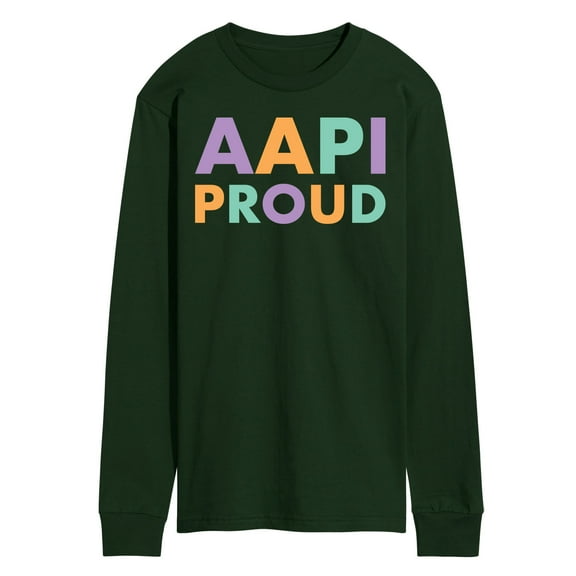Instant Message - AAPI Proud - Men's Long Sleeve T-Shirt