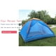 thumbnail image 5 of Tienda de campaña para acampar y hacer senderismo, tienda de playa, refugio para 3 o 4 personas con protección solar, ideal para picnics en la playa o al aire libre, con mosquitera., 5 of 9