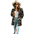 thumbnail image 2 of SCRAWLGOD Rainbow Mushroom Women Cardigan Sweaters for Fall Cardigan Sweaters for Women Casual Size S Long Sleeve Womens Long Comfy Cardigan Stretchable Sweater Coat, 2 of 7