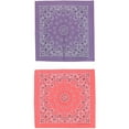 thumbnail image 3 of CTM Cotton Kitchen Sink Paisley Print Bandana Set (Pack of 12), 3 of 4