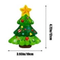 thumbnail image 4 of Eoozwa Santa Claus Snowman Elk Christmas Tree Stress Ball Set Christmas Squishies Bulk Stress Relief Squeeze Toys for Adult Gift Collect, 4 of 6