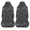 thumbnail image 2 of Fotbe Numbers Pattern Automotive Seat Covers for Cars Trucks and SUVs – Car Seat Covers for Front Seats,Protective Seat Covers,Vehicle Seat Covers, Set of 2, 2 of 9