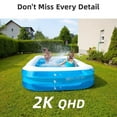 aosu 2K QHD 3.0-MP Wi-Fi Outdoor AI-Smart Security Camera, Battery ...