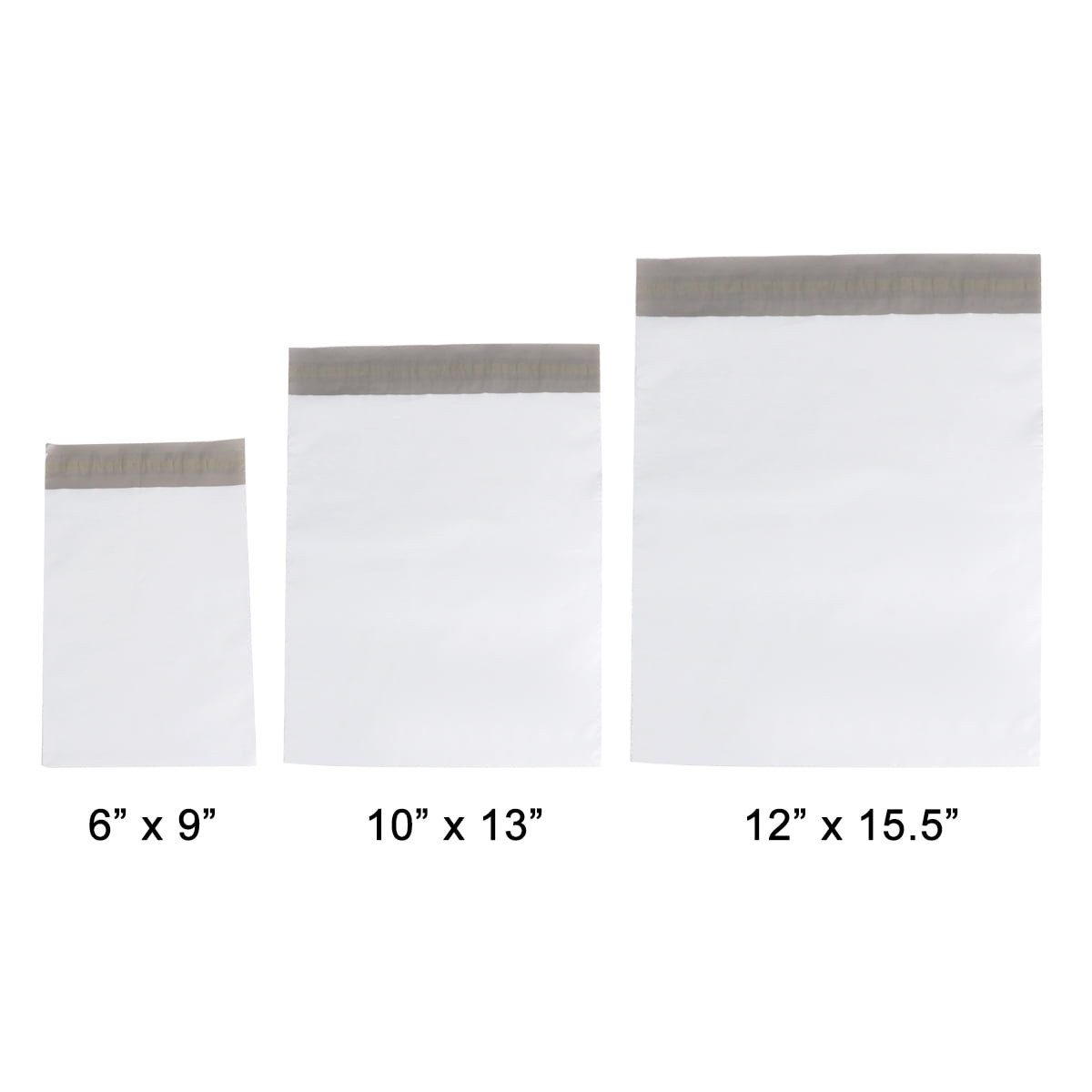 Geniqua 10" X 13" 100 200 300 500 1000 PC Poly Mailers Shipping Bags Self Seal Envelopes