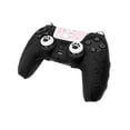 thumbnail image 5 of Cat Ear Silicone Cover Set for PS5 Controller with 1 Touchpad Sticker and 2 Thumb Grip Caps, Black, 5 of 5