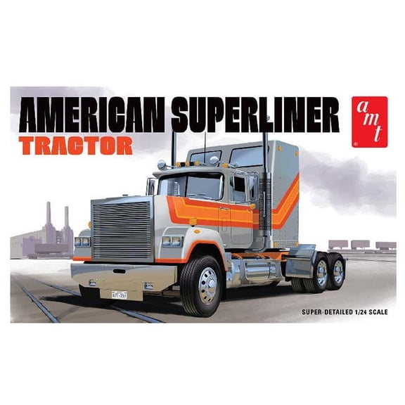 AMT AMT1235 American Superliner Semi Tractor Plastic Model Kit