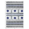 thumbnail image 3 of Casavani - 12'x15' Handblock Printed Blue Cotton Dhurrie Area Rugs for Bedroom & Dining Room, 3 of 6