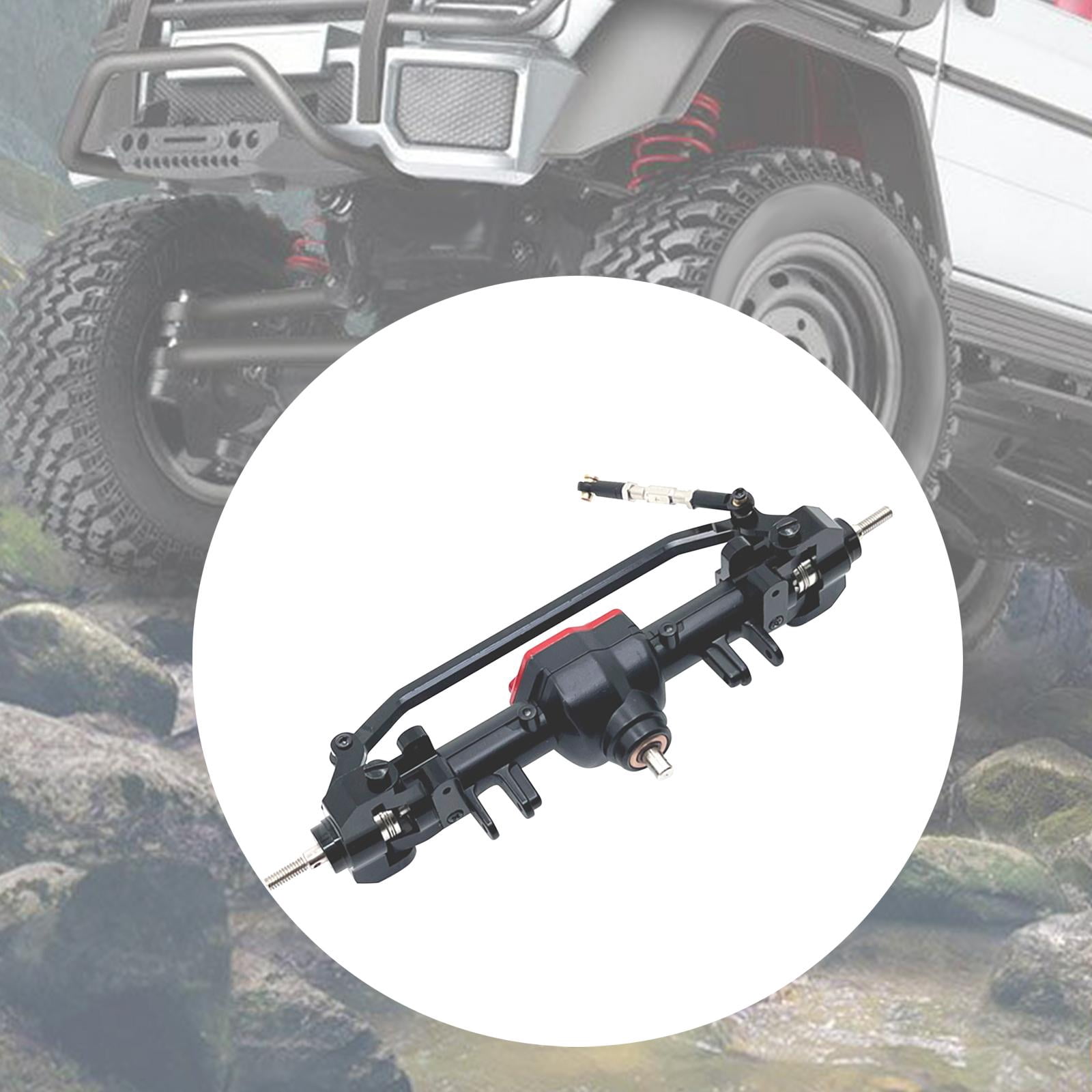 BELOVING Metal RC Car Front Axle Durable RC Car Part for MN128